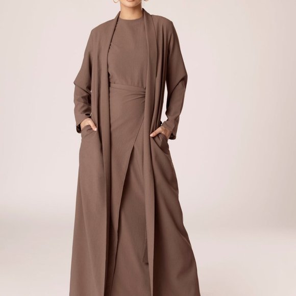 Veiled collection noora 3 piece abaya set - Picture 11 of 12